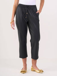 Emily Mccarthy - Vegan Leather Joy Jogger
