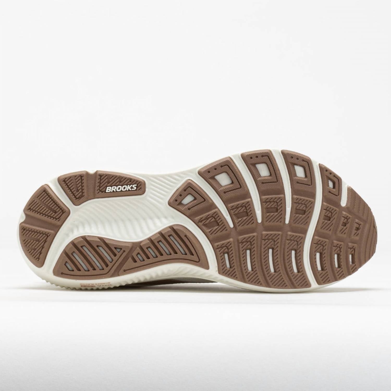 BROOKS Women's Ghost 17 Running Shoes in grey chateau grey portabella 1 - women's shoe - view 5