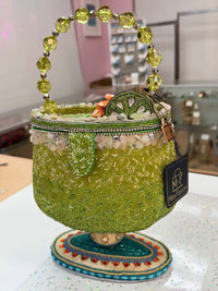 Mary Frances - Salty Beaded Handbag