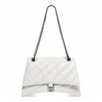 Balenciaga - Women's Quilted Crush Chain Bag