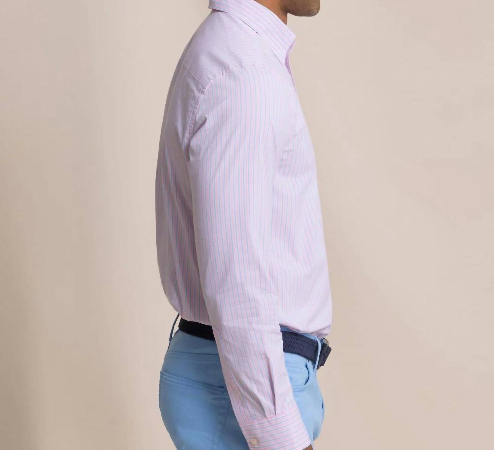 Southern Tide - Amelia Island Stripe Charleston Sport Shirt
