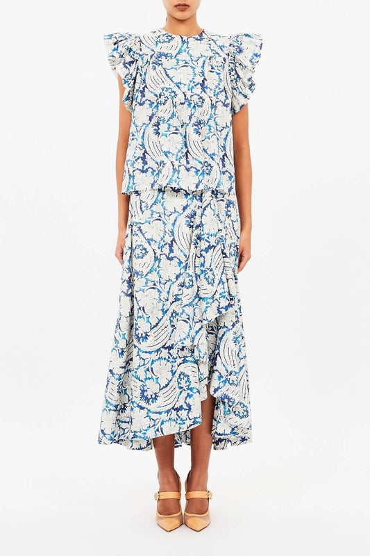 Ulla Johnson - Sienna Flutter Sleeve Top