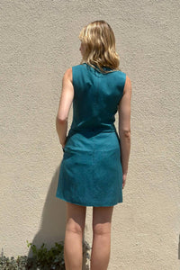 Rose Velvet - Zhenya Linen Skirt