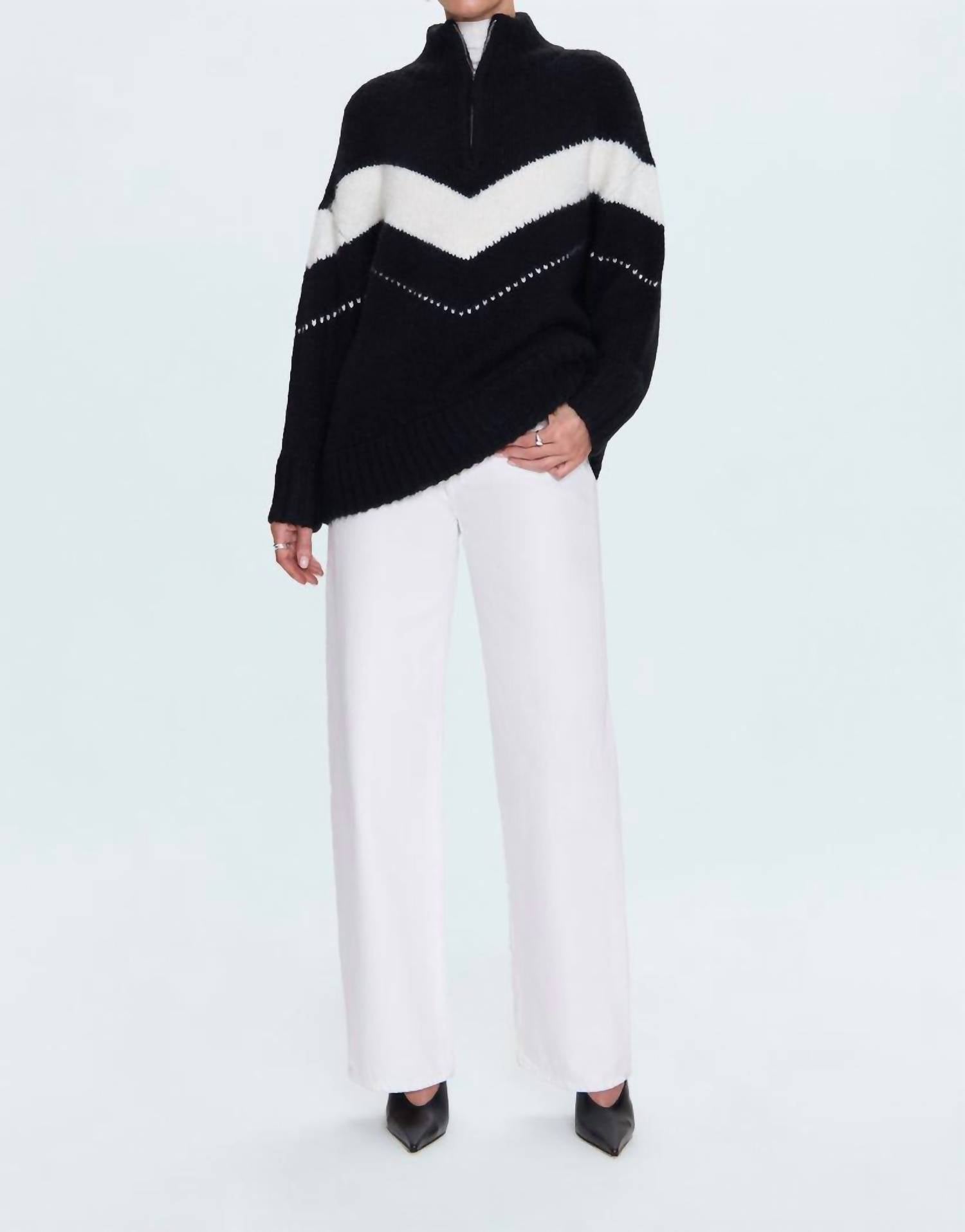 Pistola - Arden Chevron Colorblock Sweater