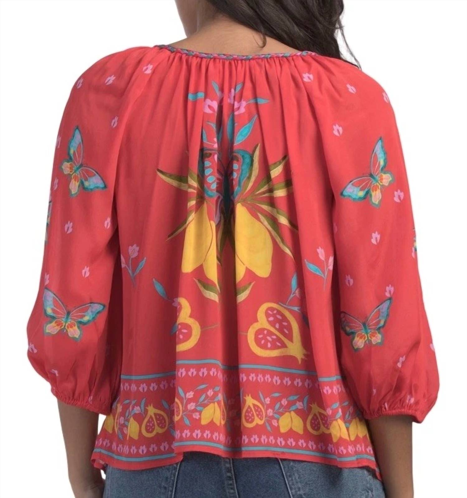 Johnny Was - MONACO PEASANT BLOUSE