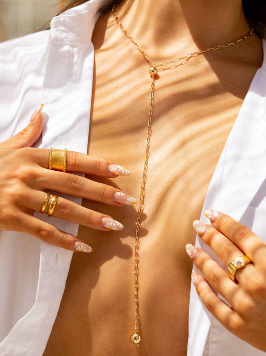 Sahira Jewelry Design - Women's Romy Lariat Necklace