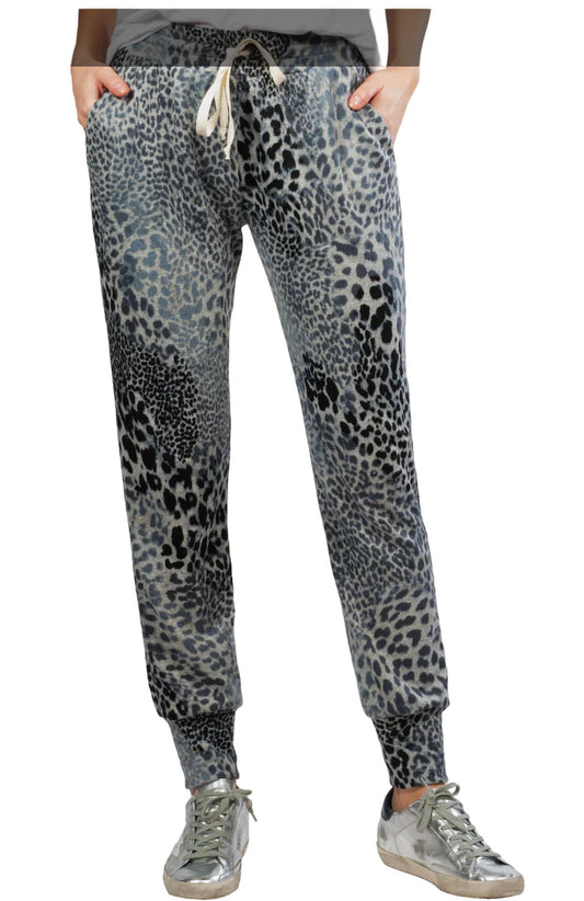 Elan - LEOPARD PRINT JOGGER