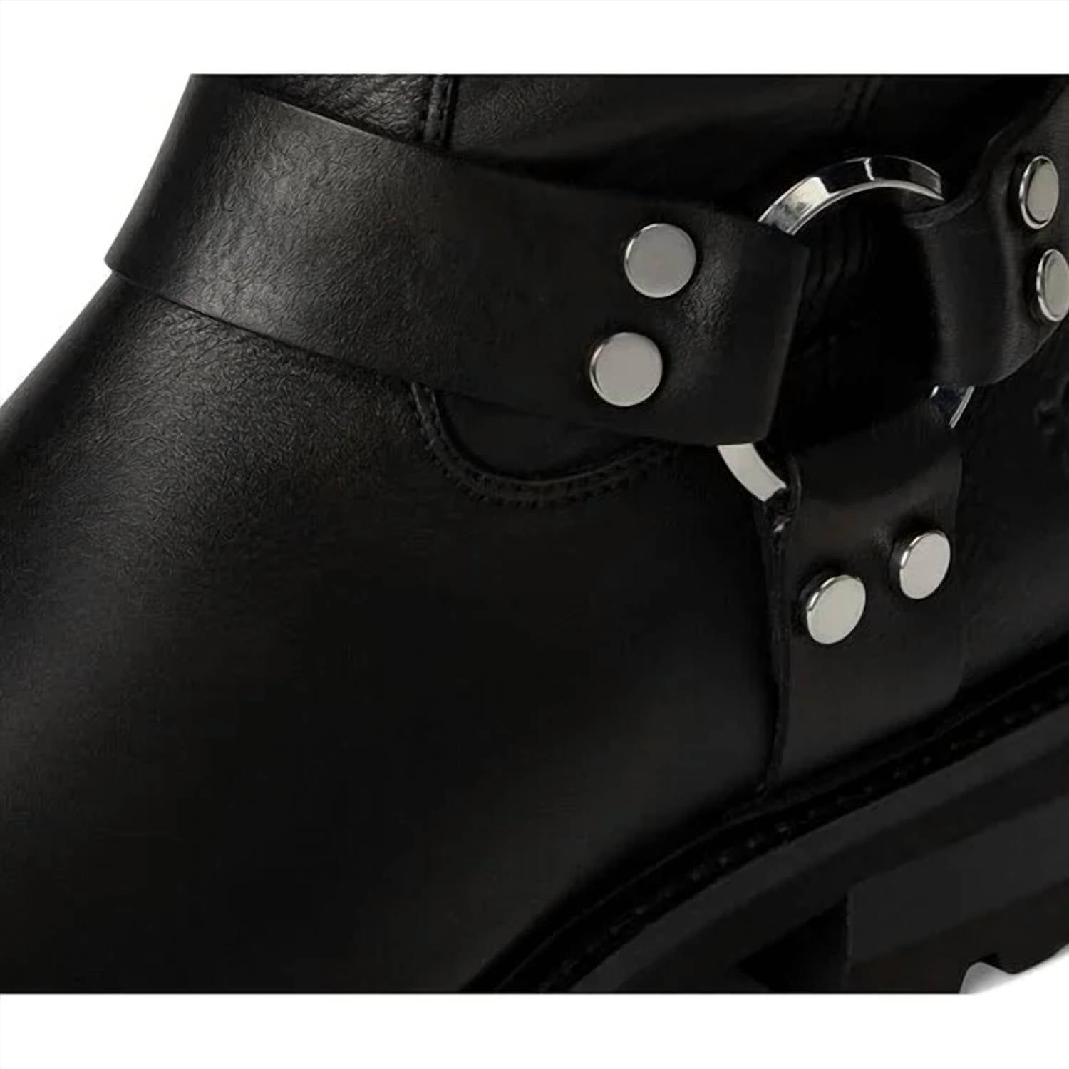 Frye - Women's Harness Tall Leather Zip-up Boots
