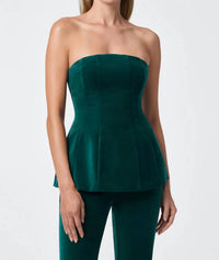 Trina Turk - Finale Strapless Peplum Top