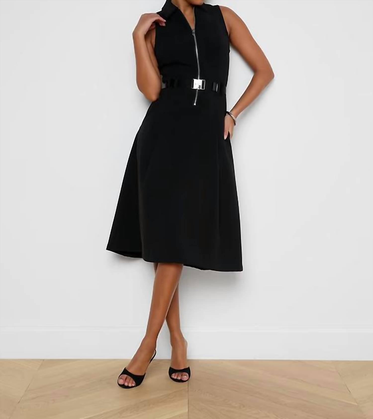 L'Agence - Kylo Shirt Midi Dress
