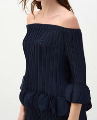 Joseph Ribkoff - Off Shoulder Pleated Top