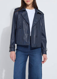 Lysse - Cropped Leather Jacket