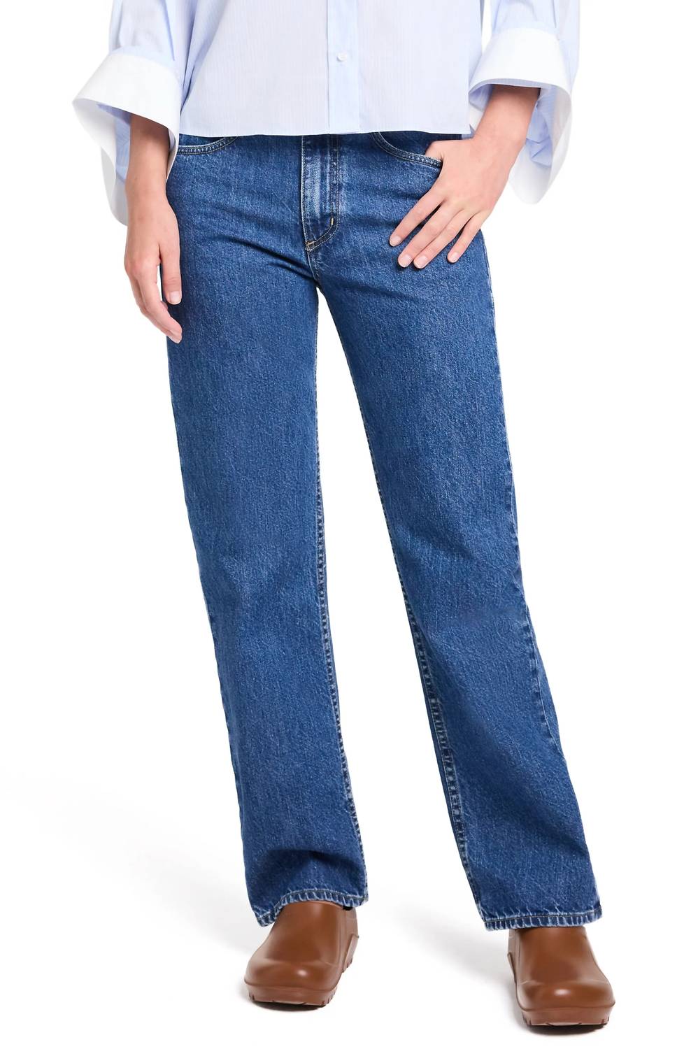 Twp - Kent High Waist Straight Leg Jeans