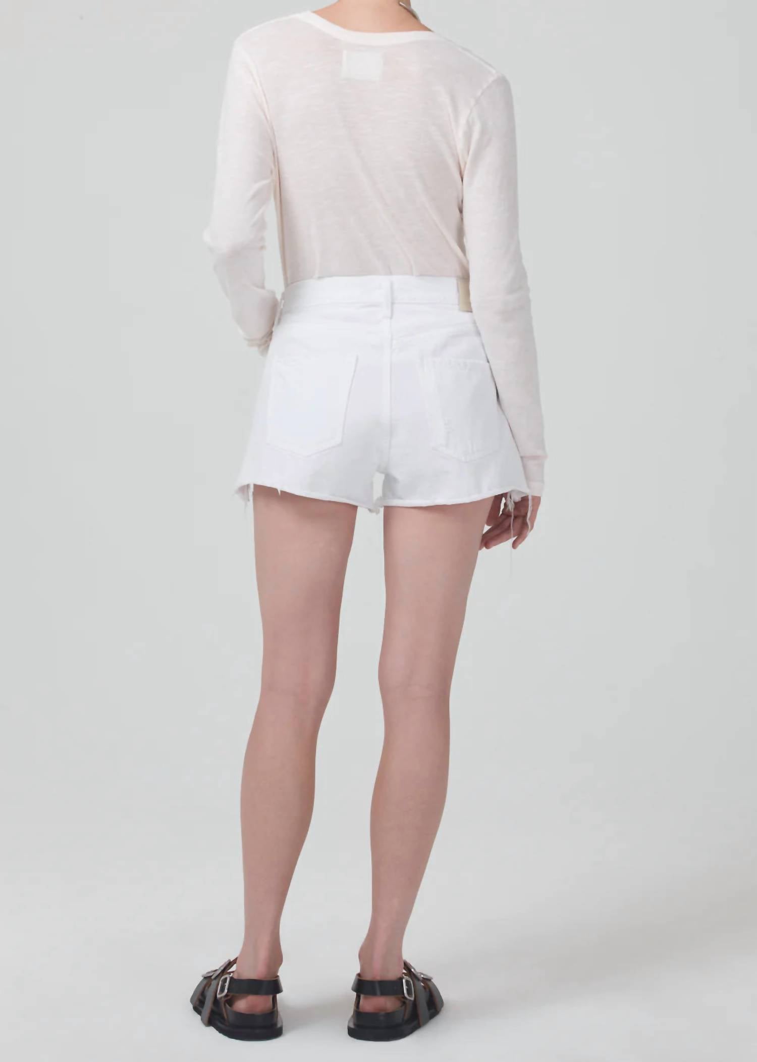 Citizens of Humanity MARLOW SHORT in polish 1 - women's shorts - view 4