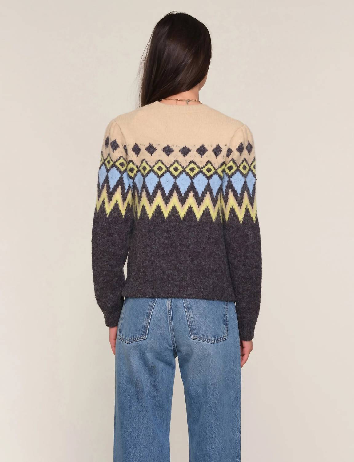 heartloom Emerie Sweater in hunter - women's sweater - view 4