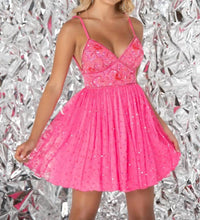Aleta - Beaded Mini Dress