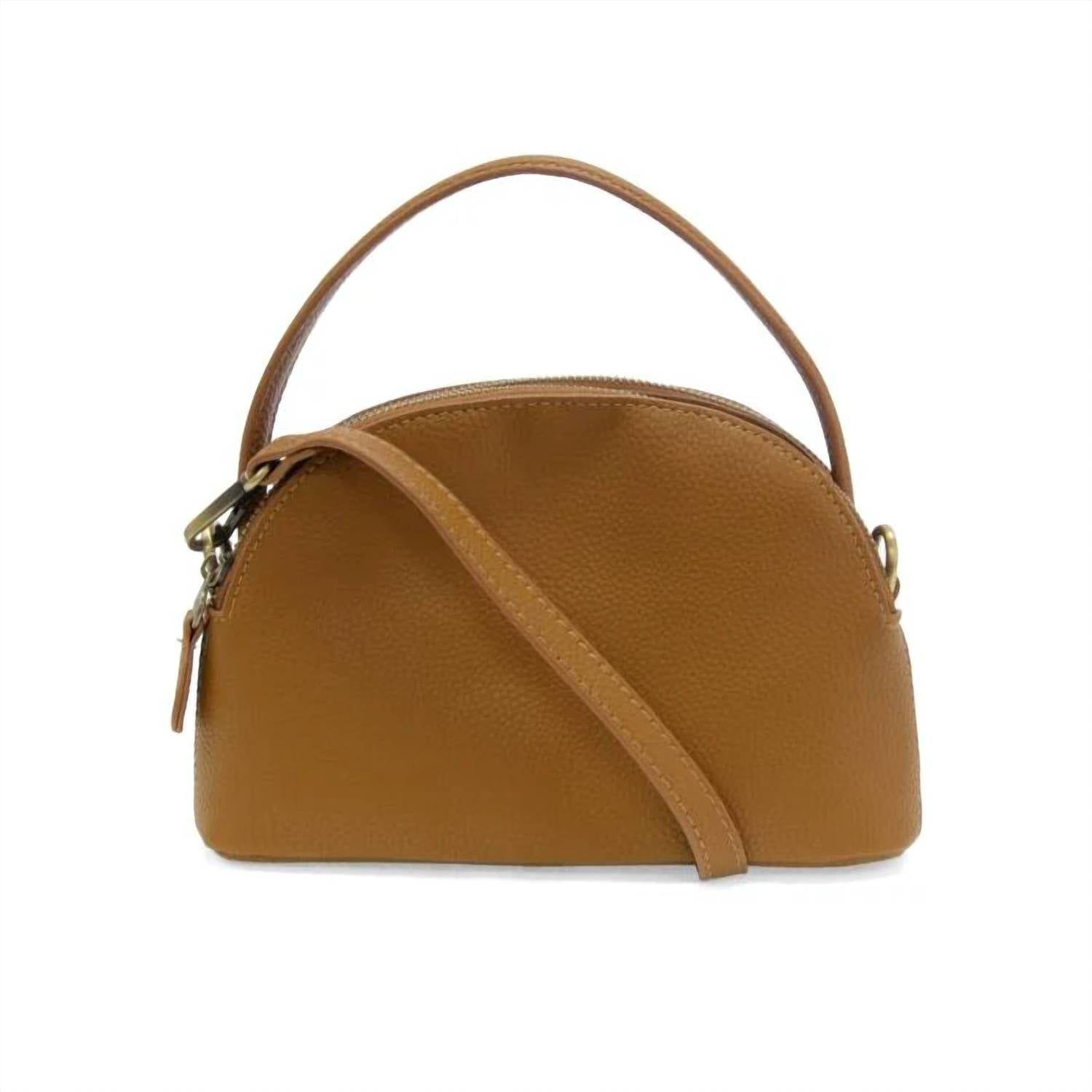 Joy Susan - Women's Larissa Double Zip Dome Crossbody Bag