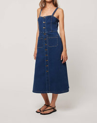 Rolla'S - Mara Button Down Denim Midi Dress