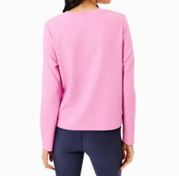 Addison Bay - Active Mesh Walnut Long Sleeve Tee