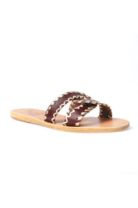 Ancient Greek Sandals - Women's Desmos Stitch Slide Sandals