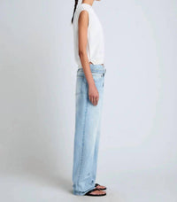 Proenza Schouler Emily Sleeveless Sweater in off white - women's tank top - alternate view