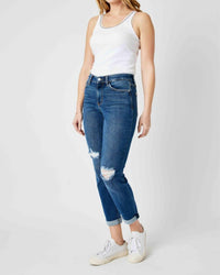 Judy Blue - Destroyed Slim Jeans