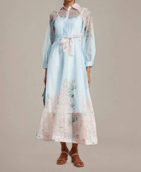 Relvoux - Women's Axelle Floral Print Maxi Dress