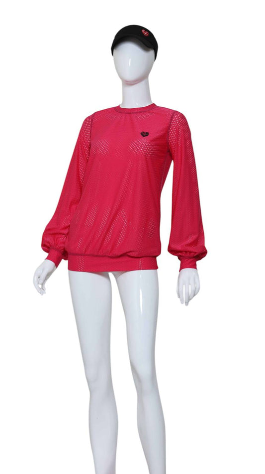 Love Love Tennis - Women's Long Sleeve Warm Up Top