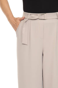 Joseph Ribkoff - Belted Pull On Wide Leg Pants