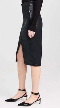 Veronica Beard - Breves Coated Midi Skirt