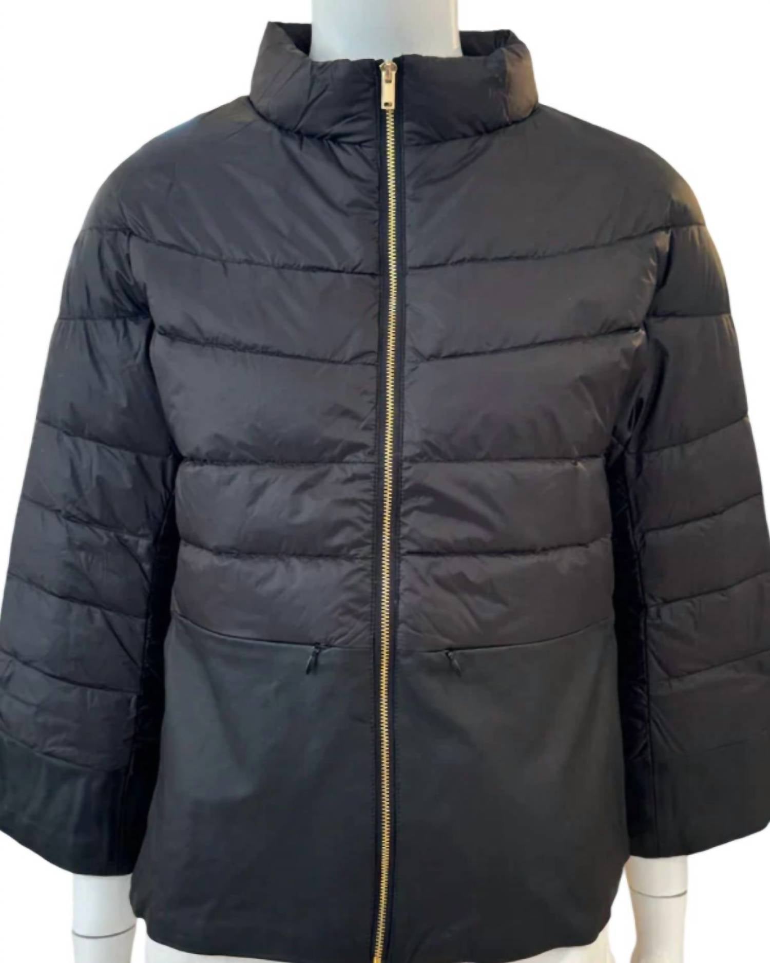 Cortland Park - Women's Audrey Leather Puffer Jacket