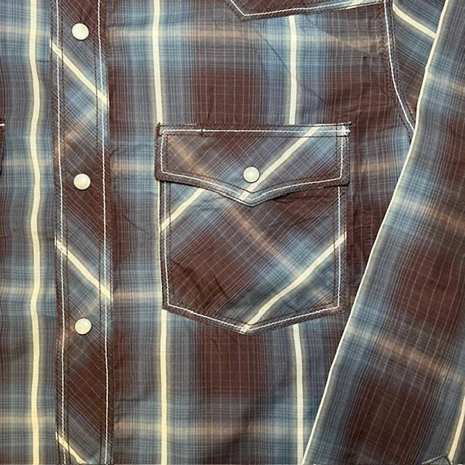 Legend Or Lies - Men's Billy Western Plaid Snap Shirt