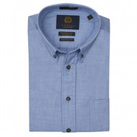 Viyella - Men's Solid Button Down Shirt