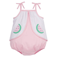 Little English - Kids Sadie Watermelon Sunsuit