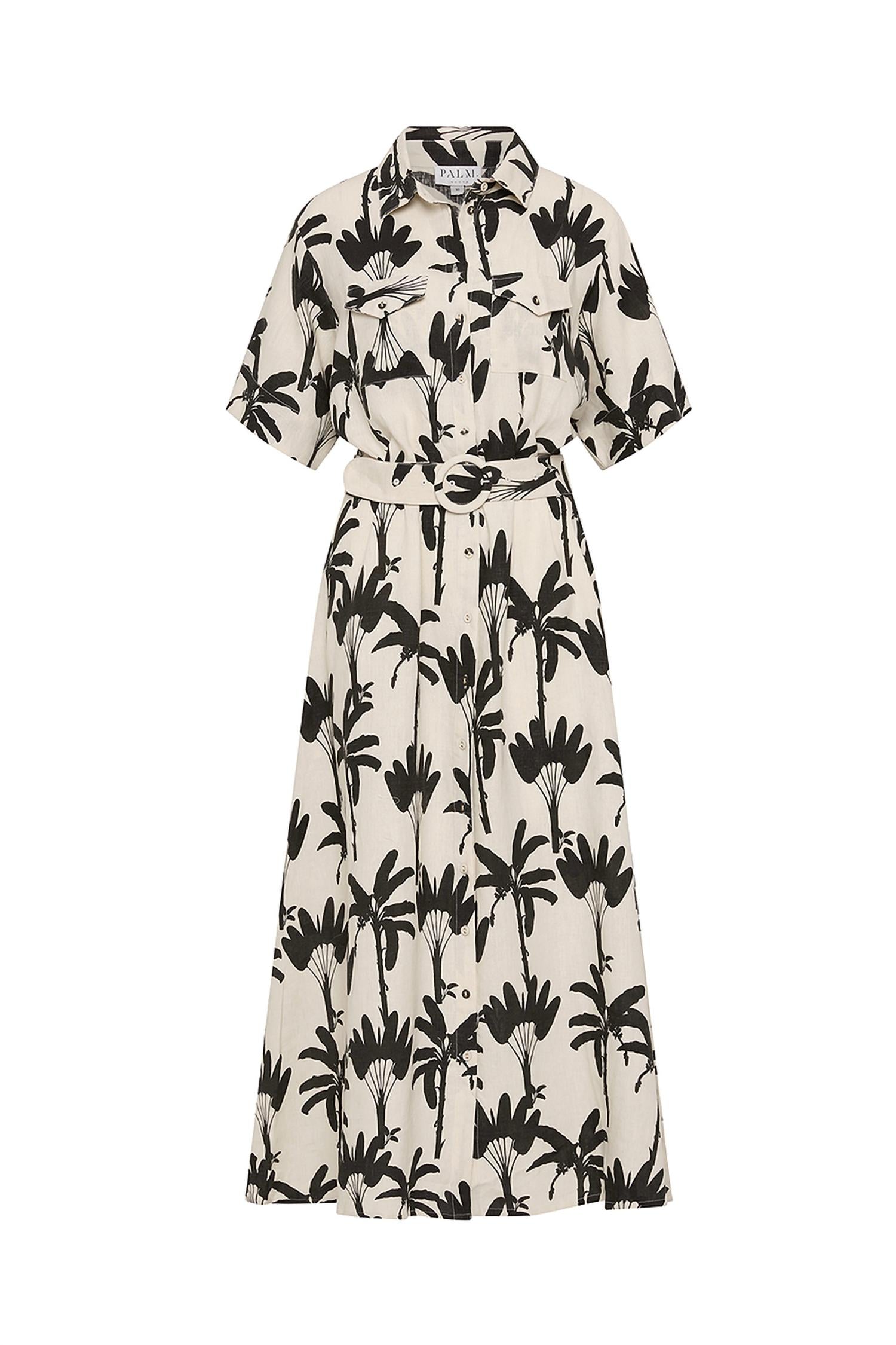 Palm Noosa Memento Maxi Dress in cream - women's dress - view 4