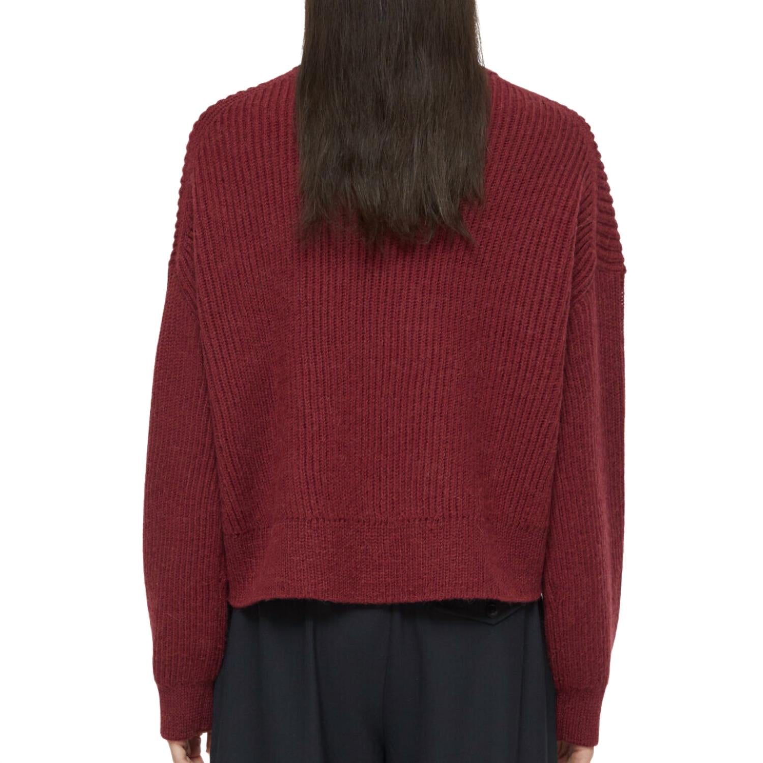 Closed - Cropped Troyer Sweater