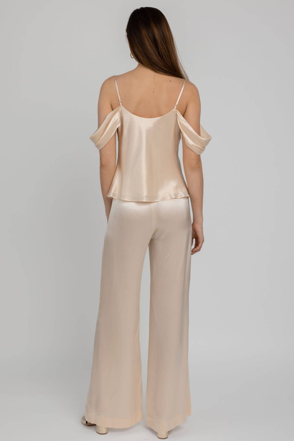 L'Agence - Ellington Draped Sleeve Camisole