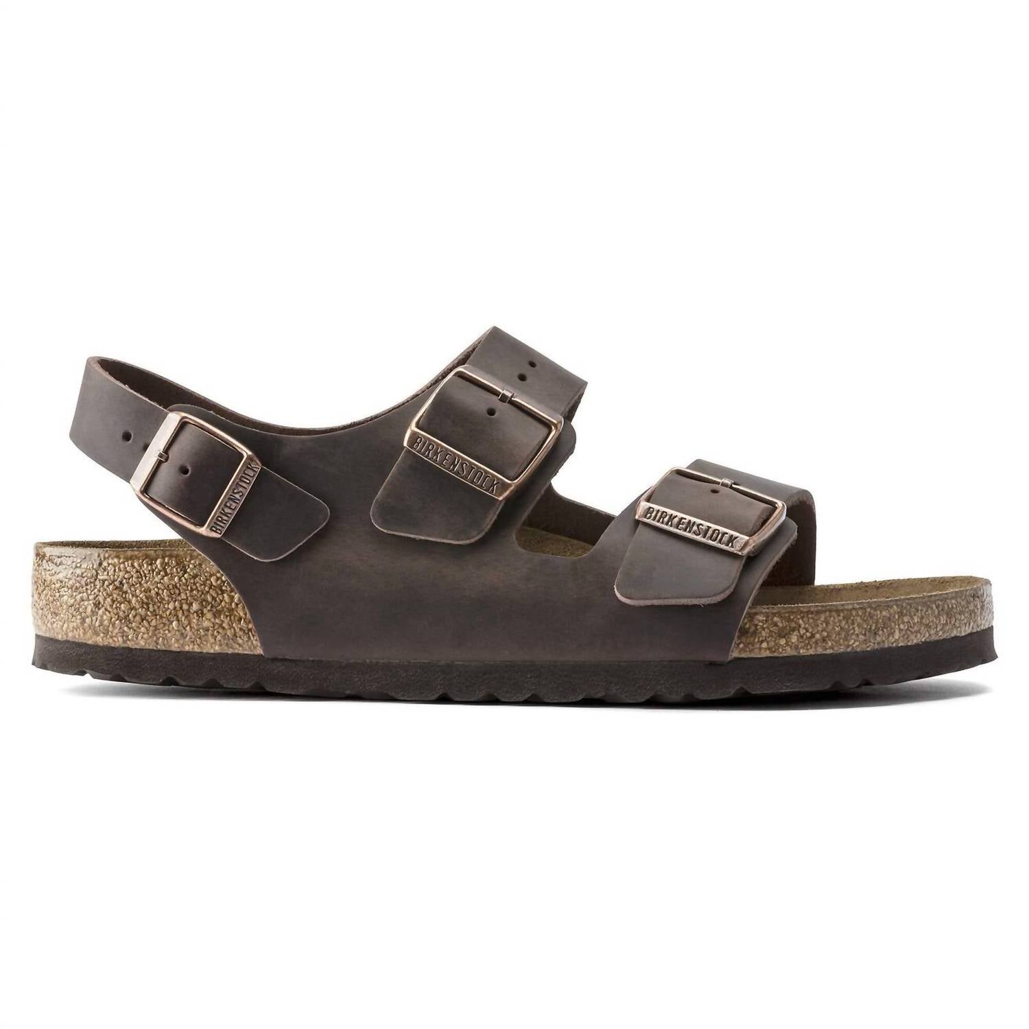 Birkenstock - Unisex Milano Oiled Leather Sandals