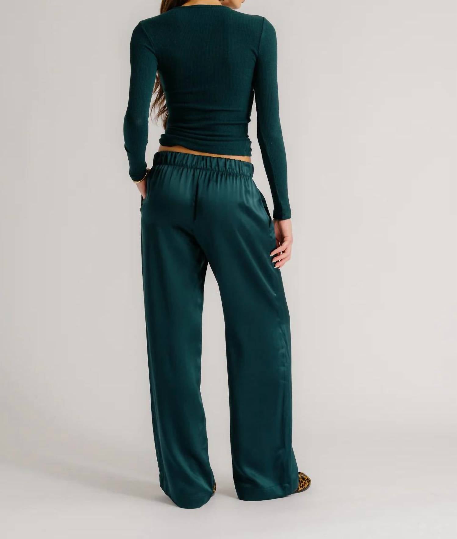 Sablyn - Brynn High Rise Pull On Wide Pant