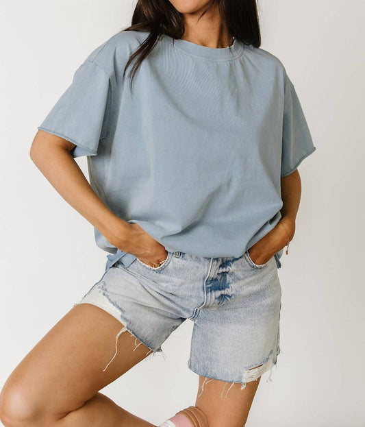 Ampersand Ave - Boyfriend Short Sleeve Top