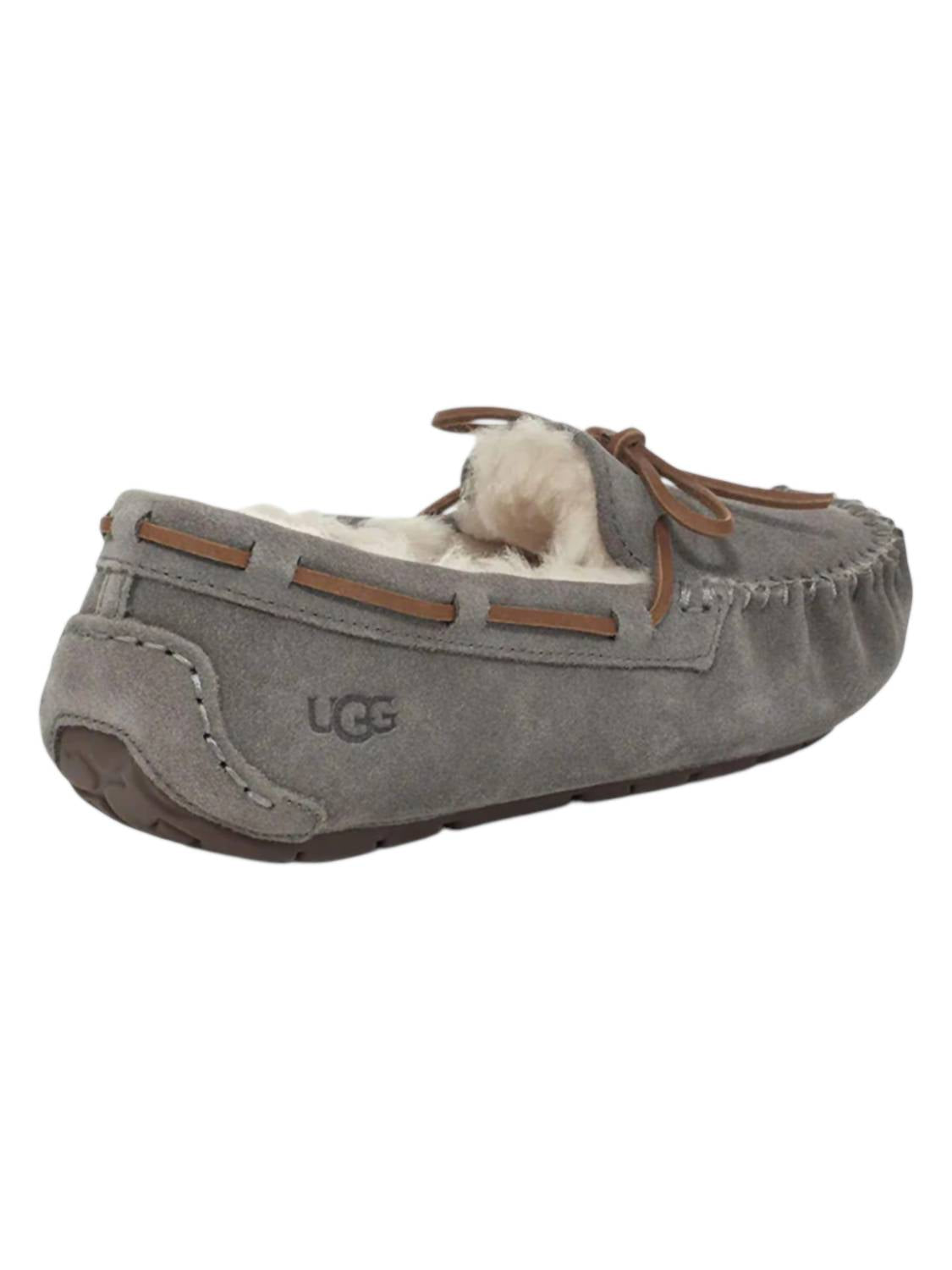 UGG Women's Dakota Moccasin Slip-on Shoes in pewter - women's shoe - alternate view