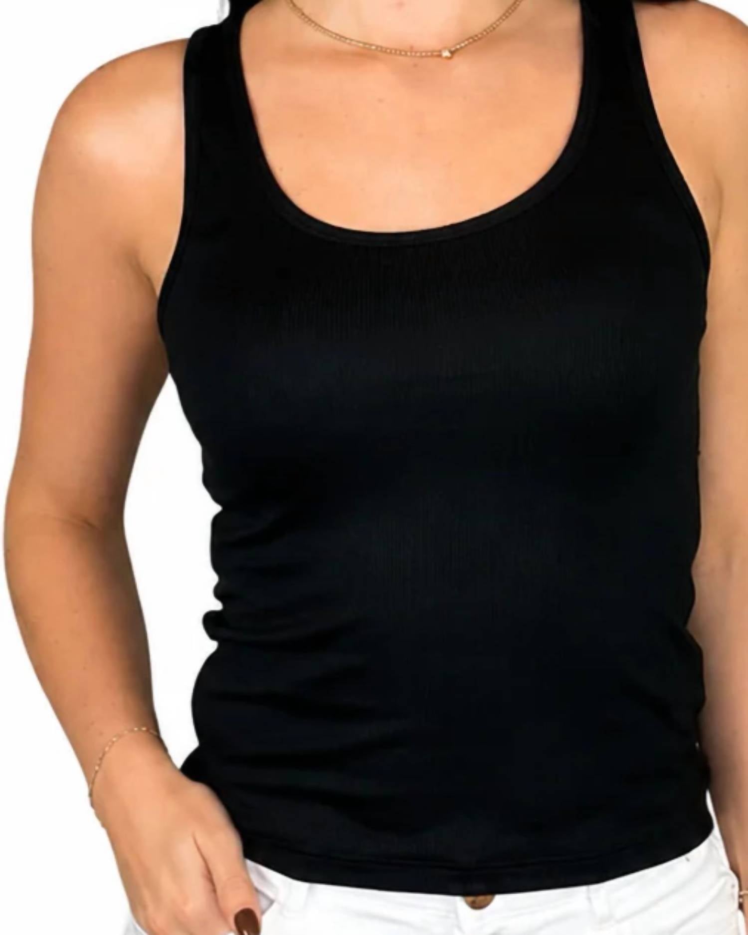 Elan - Essential Scoop Neck Tank