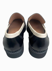 ALL BLACK Women's Clip And Stitch Loafer Shoe in black - women's flats - view 4