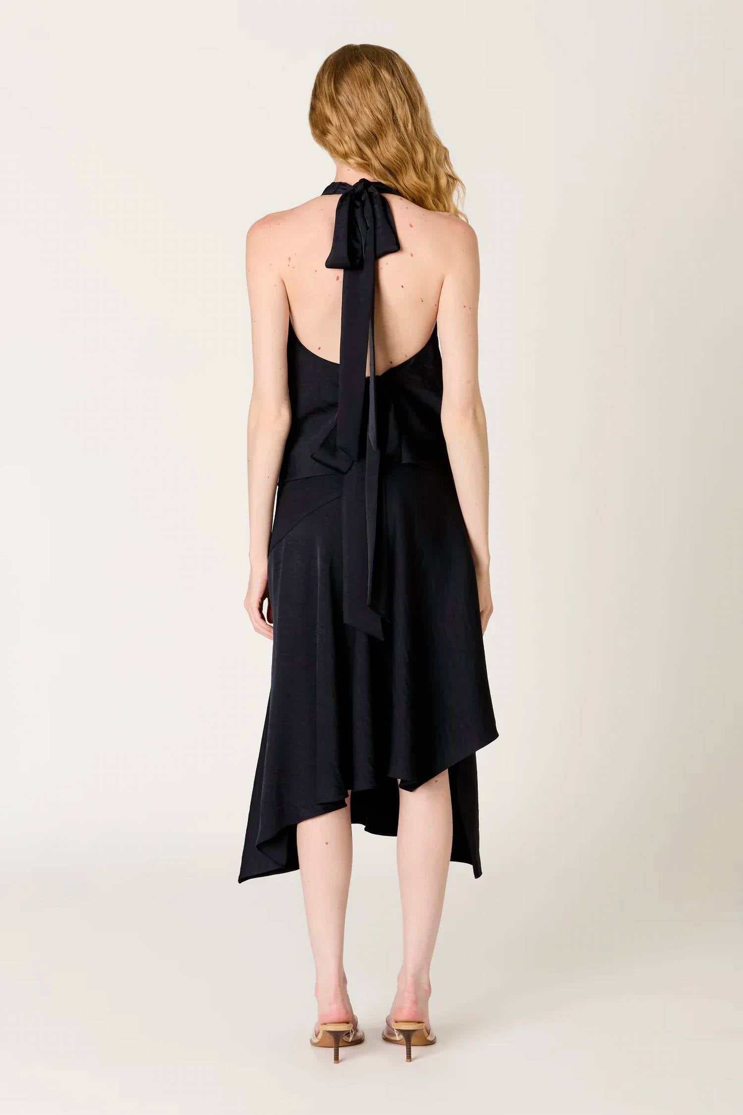 Nia - Solana Satin Sleeveless Top