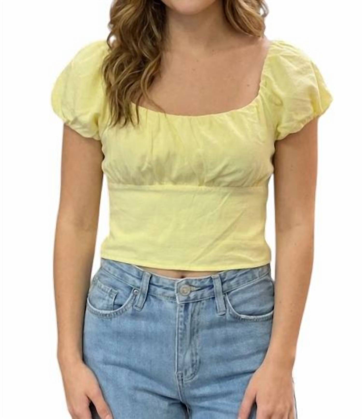 Iris - Puff Sleeve Top