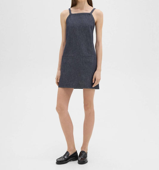 Theory - Square Neck Mini Dress