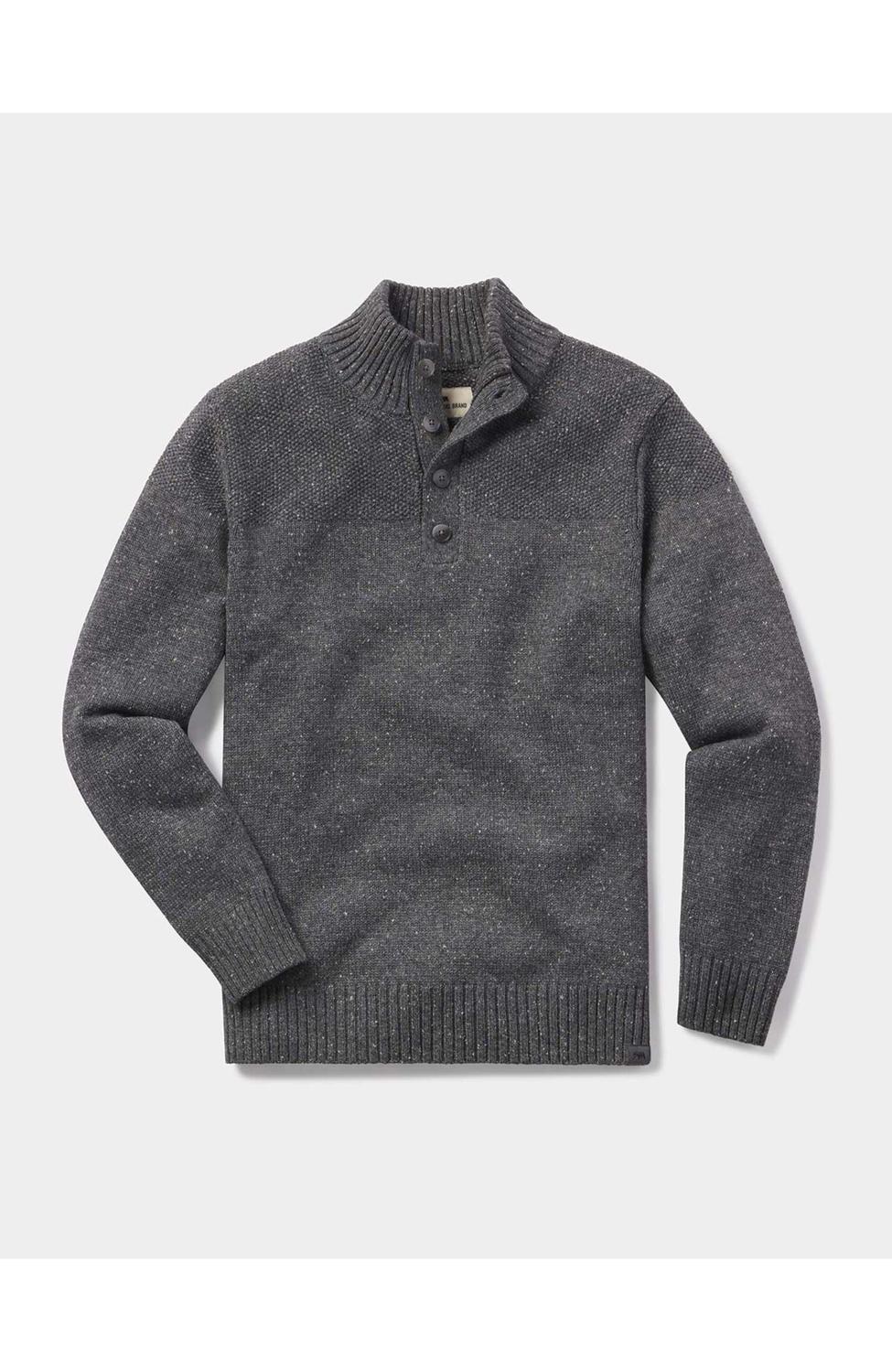 The Normal Brand - Men's Seawool Nep Popover Top