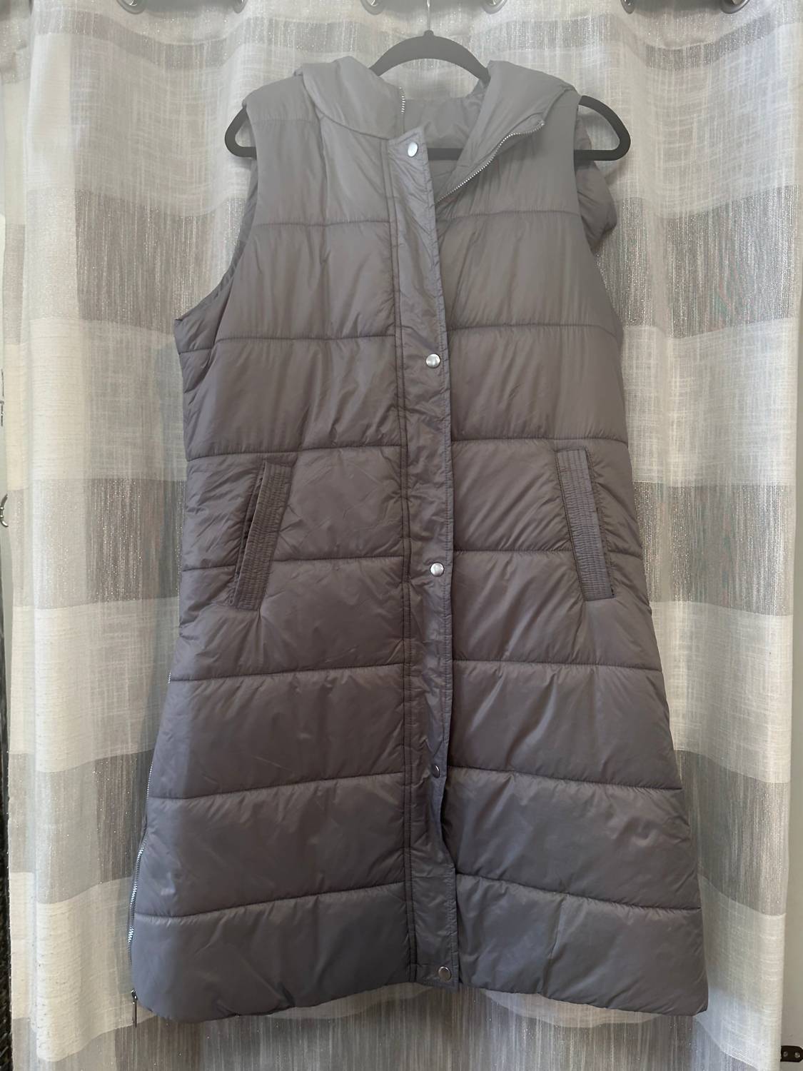 Panache Apparel - Women's Hooded Long Quilted Vest