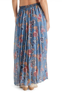 Steve Madden - Coppola Floral Pleated Maxi Skirt