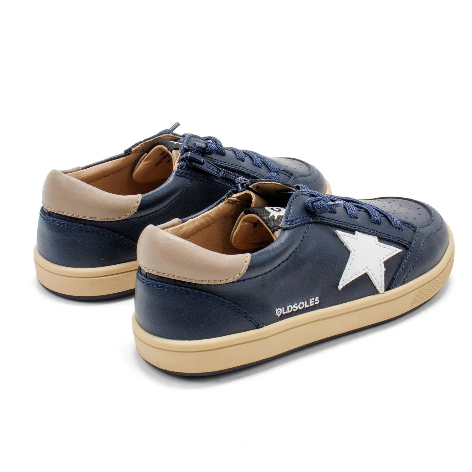 Oldsoles - Boy's Platinum Runner Low Top Sneaker